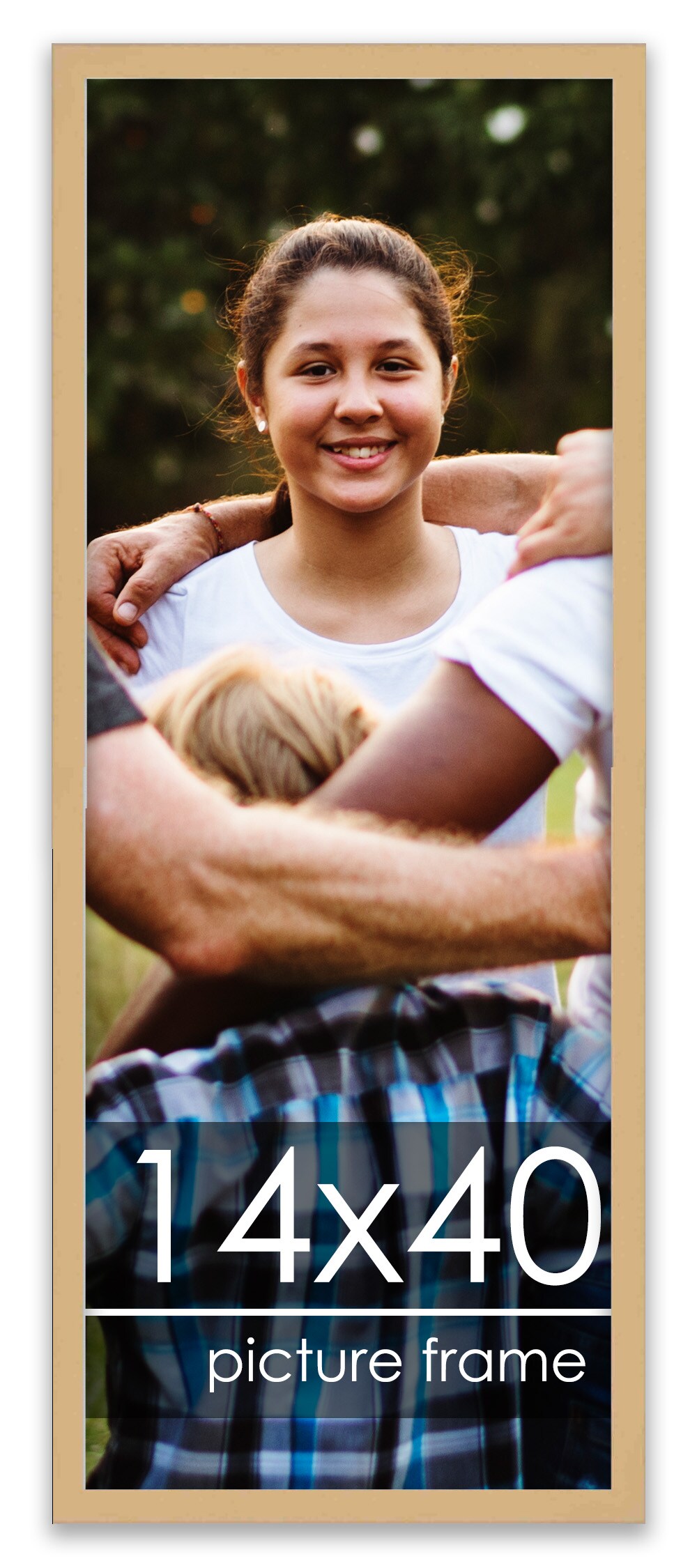 Panoramic Classic Modern Yellow Frame - UV Acrylic, Foam Board