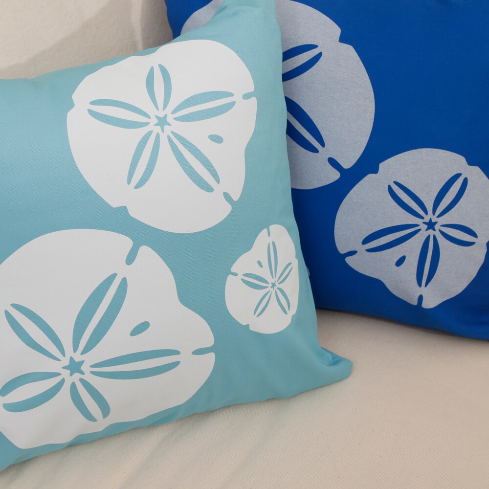 Sand Dollar Coastal Pillows, Organic Cotton Beach Decor, Eco Friendly Gifts, Nautical Pillow Covers, Beach House Pillows, Decorative Pillows product 4