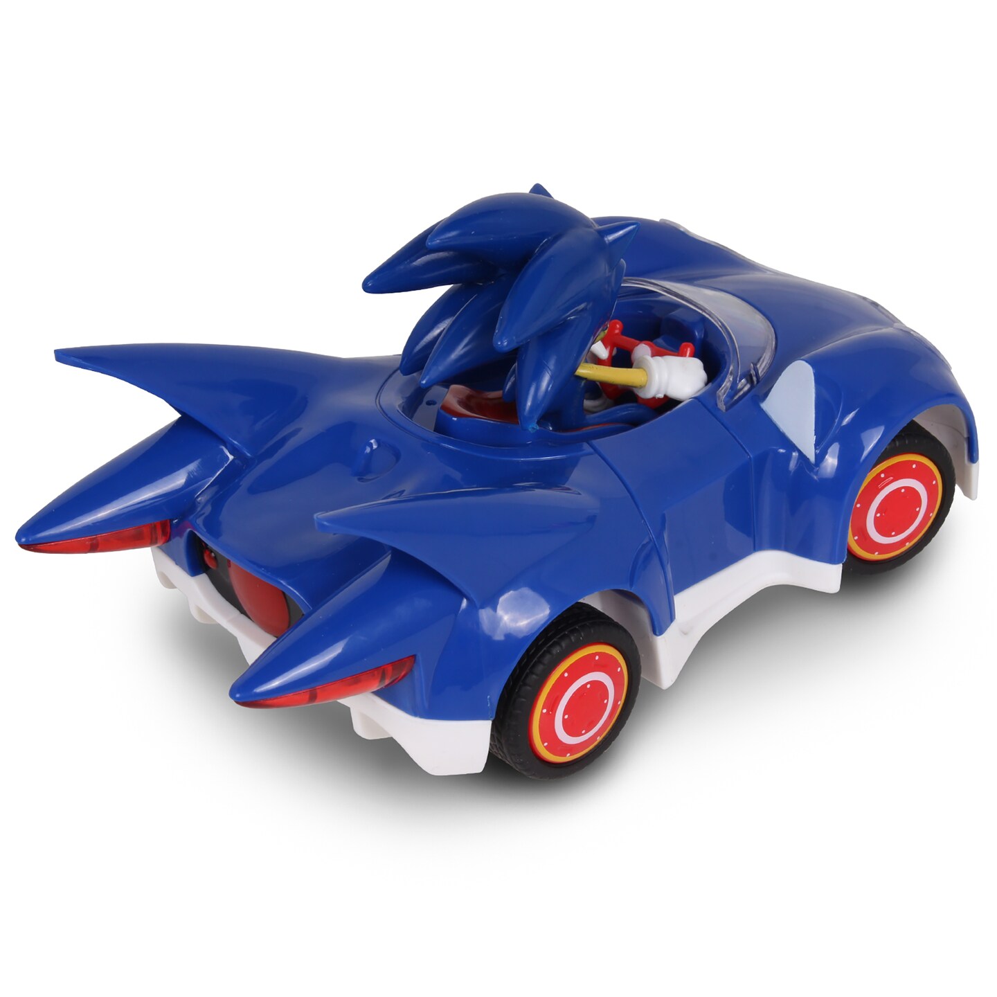 Sonic &#x26; Sega All-Stars Racing RC: Sonic - NKOK (681), 1:28 Scale 2.4GHz Remote Controlled Car, 6.5&#x22; Compact Design, Officially Licensed Sega Sonic The Hedgehog, Battery Powered, Transmit Up To 150&#x27;, Ages 6+
