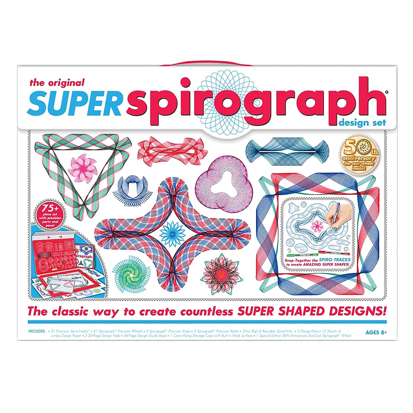 The Original Super Spirograph Design Drawing Set
