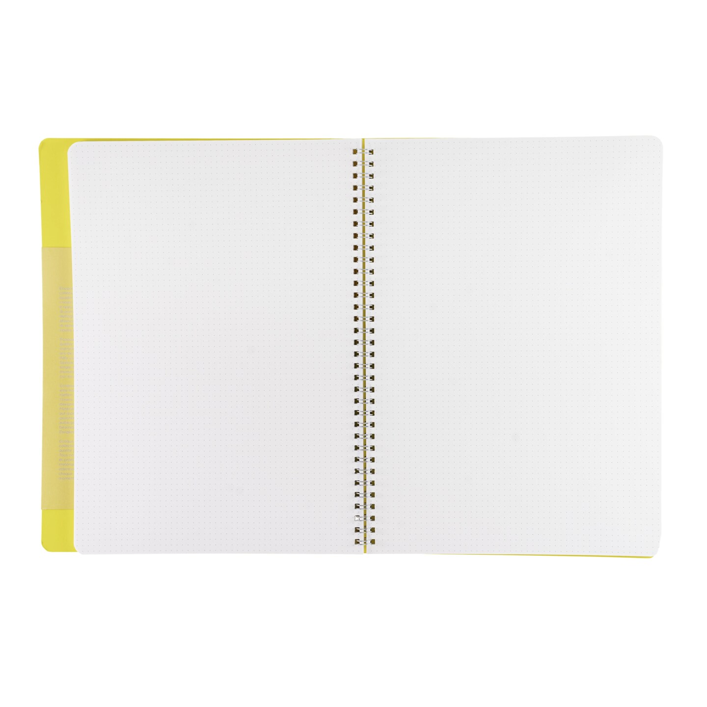 Fabriano Ecoqua Plus Hidden Spiral-Bound Notebook, 8.3" x 11.7", A4