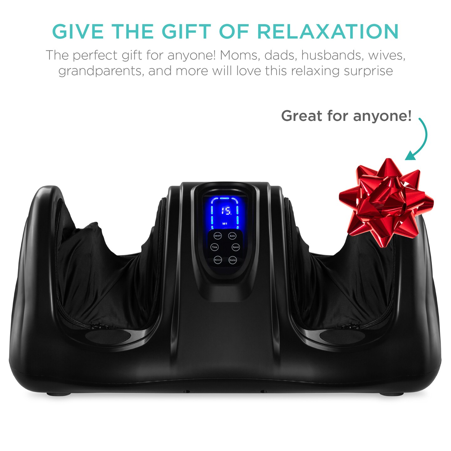 Best Choice Products Therapeutic Kneading &#x26; Rolling Shiatsu Foot Massager w/ High Intensity Rollers, Remote