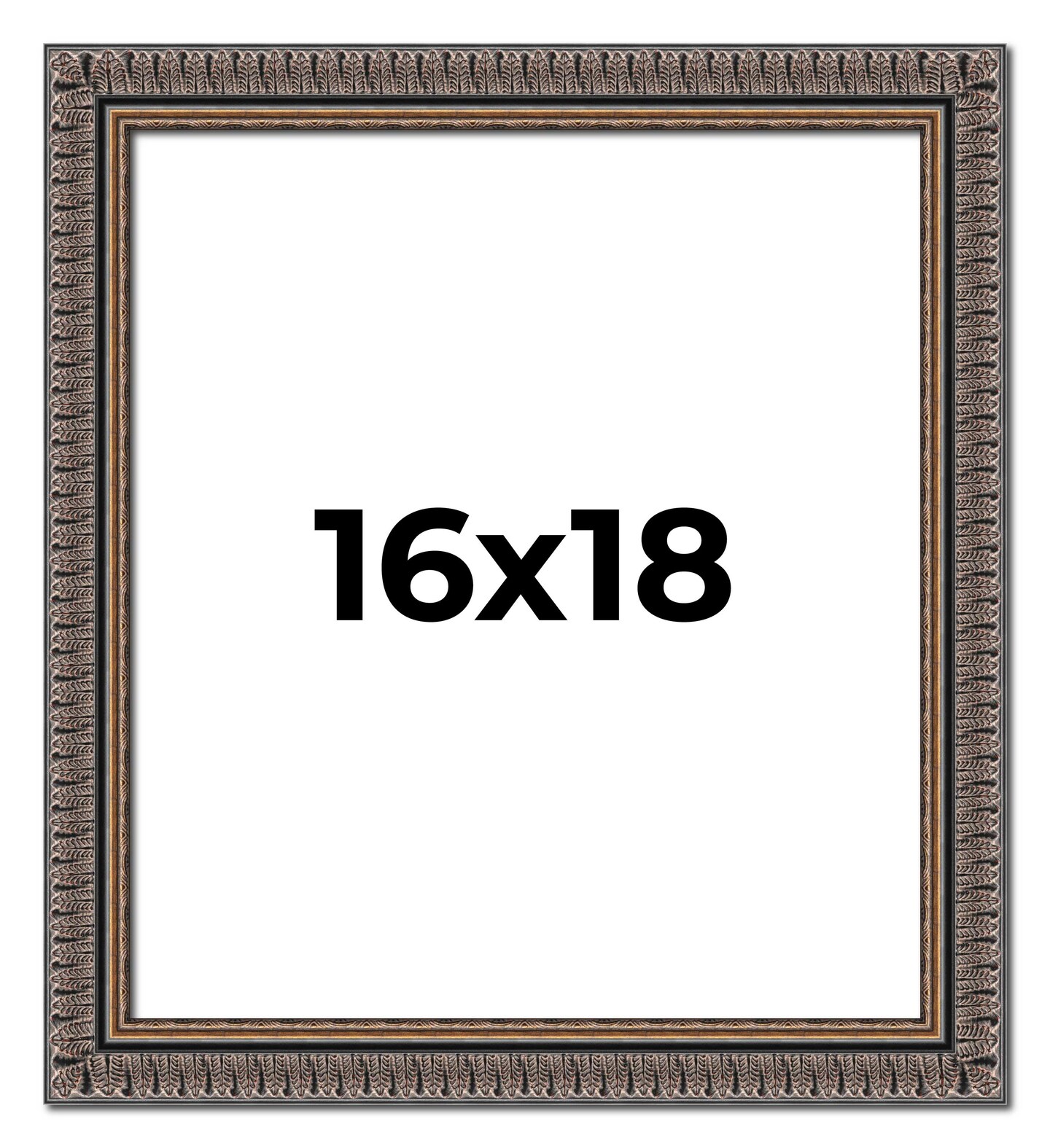 16x18 Ornate Picture Frame with UV-Resistant Acrylic Acid Free