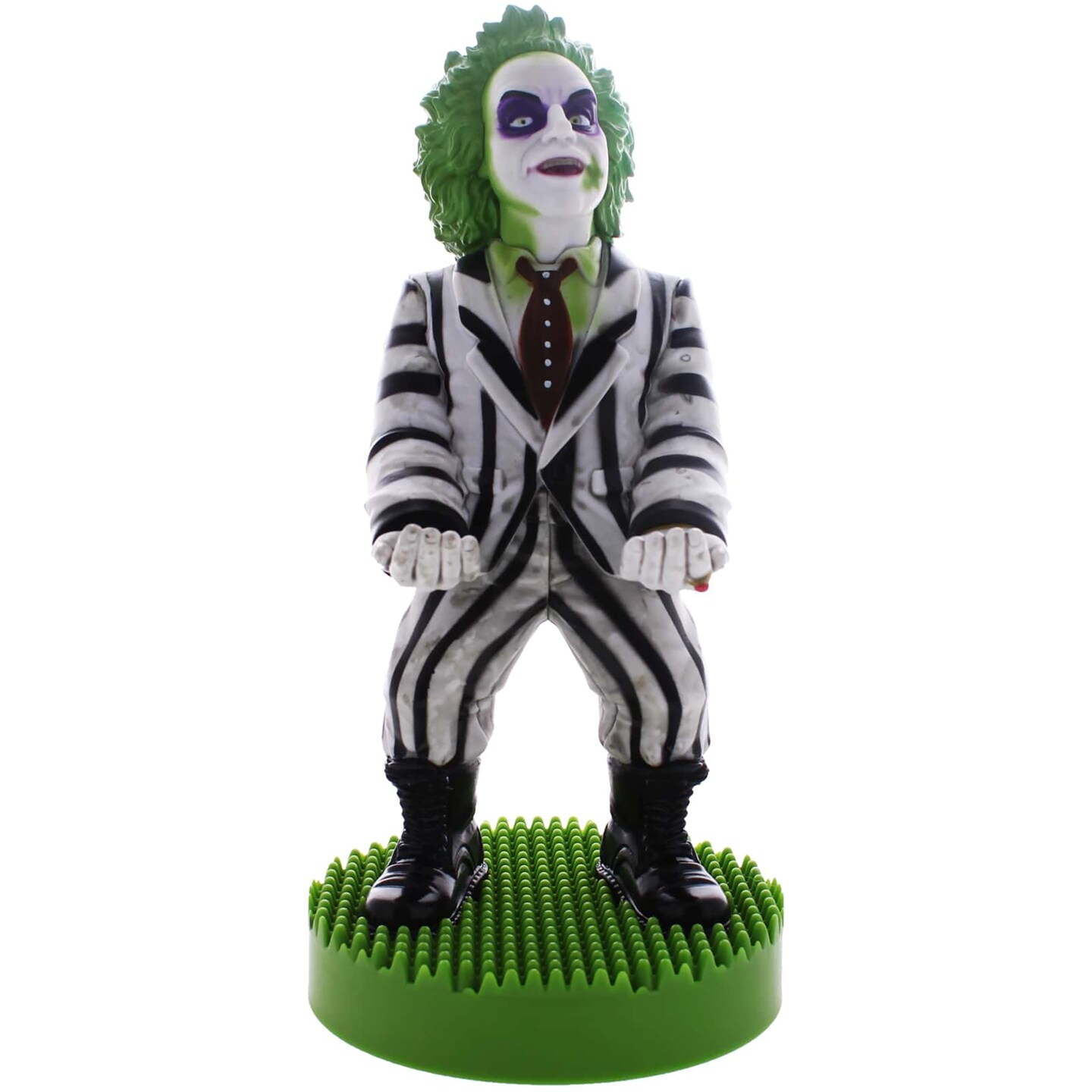 Exquisite Gaming: Warner Bros: Beetlejuice - Original Mobile Phone &#x26; Gaming Controller Holder, Device Stand, Cable Guys, Licensed Figure