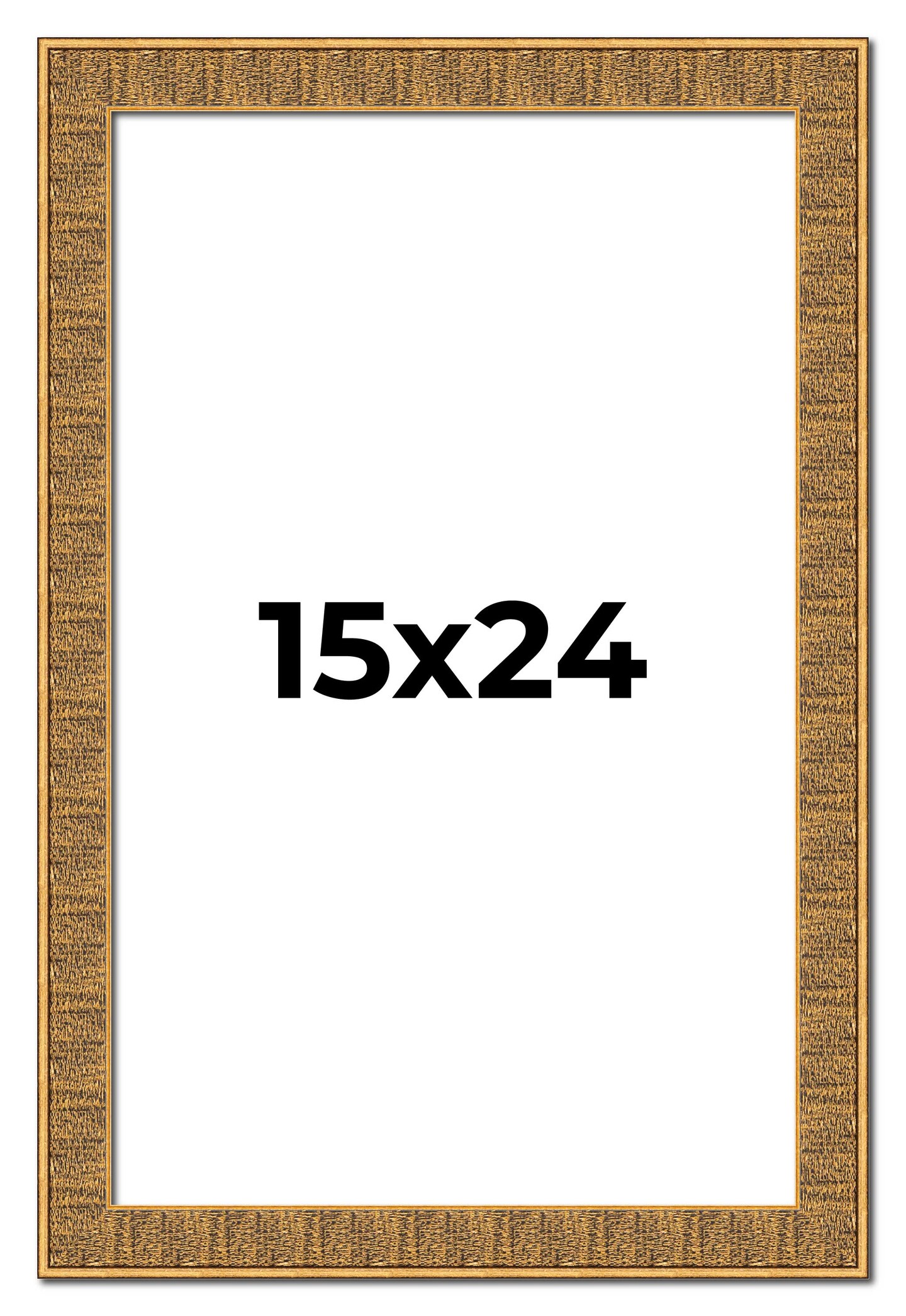 Sculpted Black Picture Frame - UV Acrylic, Foam Board Backing, Hanging Hardware