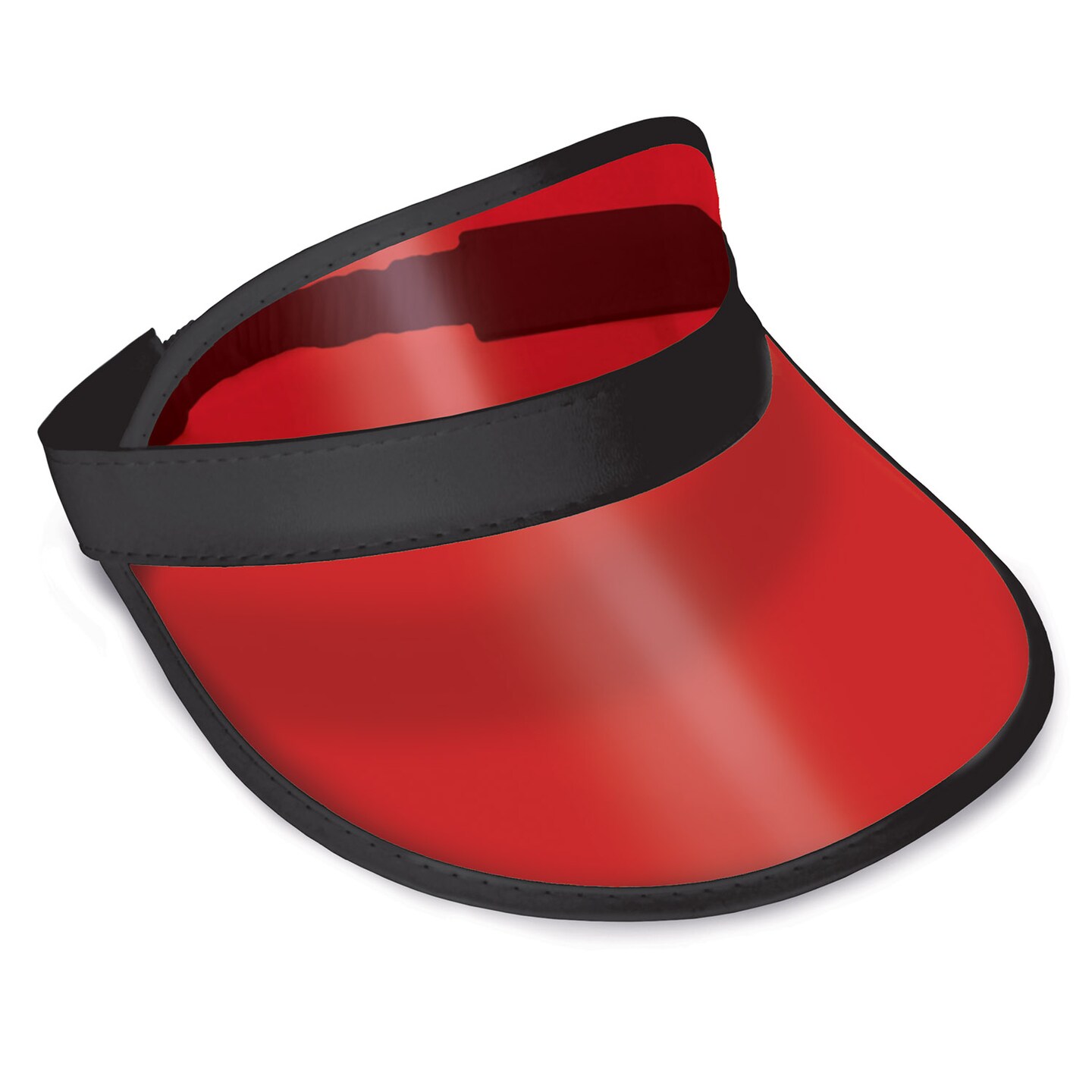 Beistle Clear Plastic Dealers Visor - 12 Pack