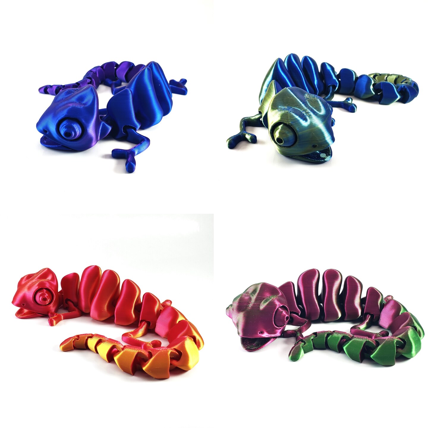 3D Printed Articulating Chameleon | MakerPlace by Michaels