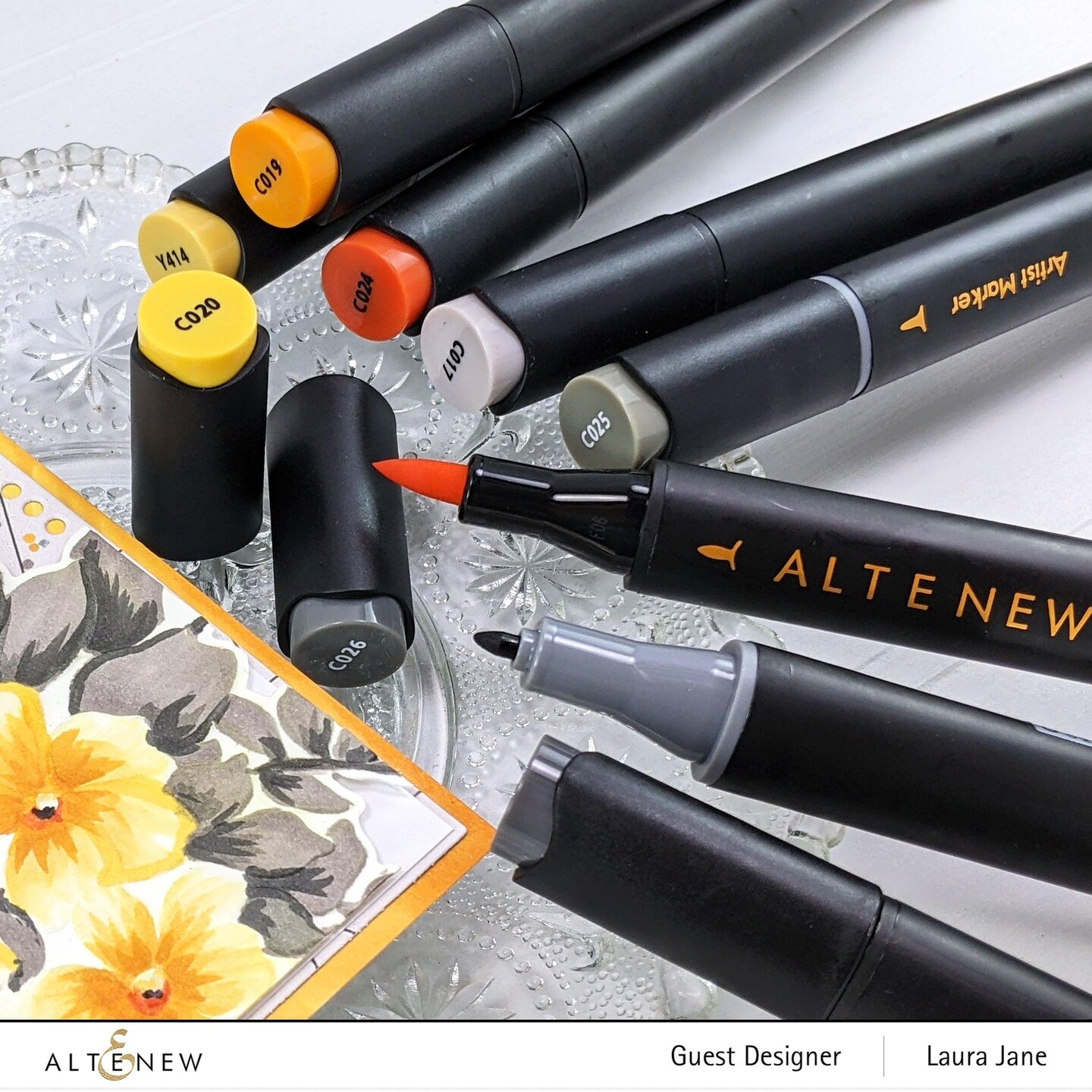 Beach Garden Artist Alcohol Markers Set K