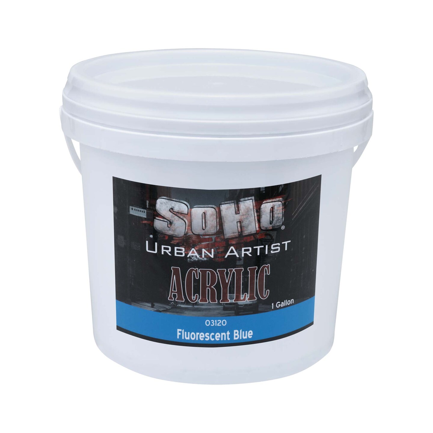 SoHo Urban Artist Heavy Body Acrylic Paint - 1 Gallon - Thick, Rich Color, Excellent Coverage, Professional Quality - Artists Acrylic Paint