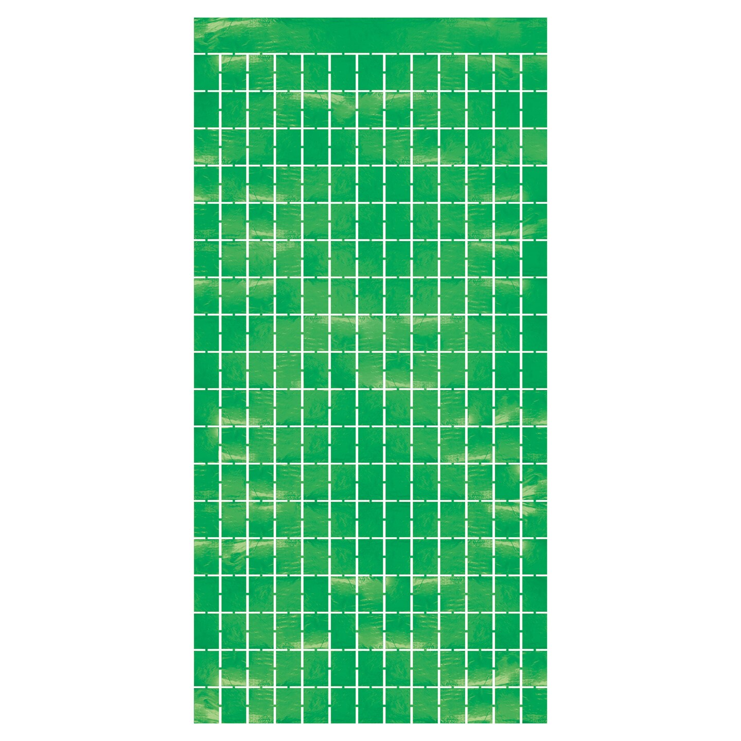 Beistle 6Feet 6in. x 3Feet 2&#xBC;in. Metallic Square Curtain - 6 Pack