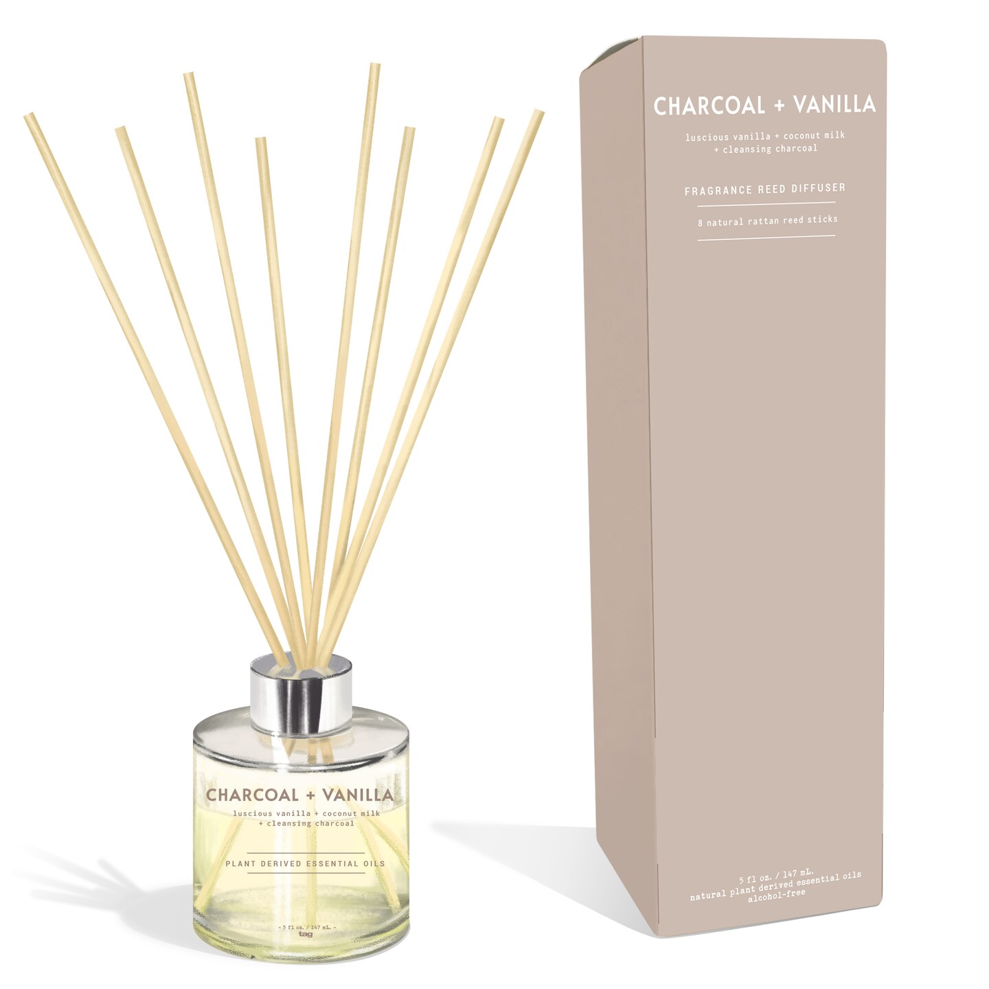 Charcoal+Vanilla Reed&#xA0;Diffuser