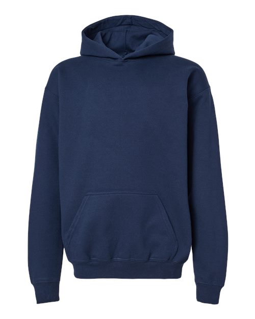 Gildan® Youth Midweight Hooded Turtle Neck Long Sleeve Sweatshirt