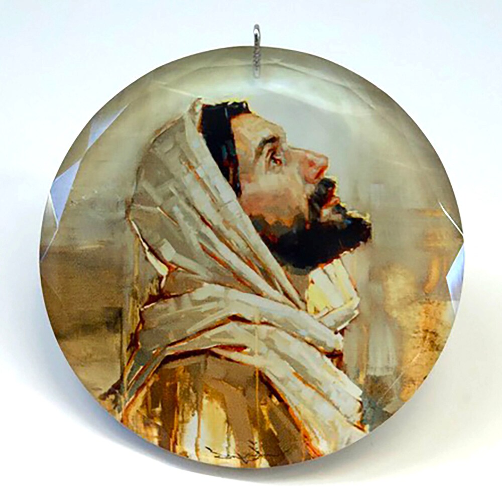 6 Pack Glass Christ Ornaments, Jesus Christ Nativity Ornaments, Religious Ornaments, Christmas Tree Ornaments, Baby Jesus product 6