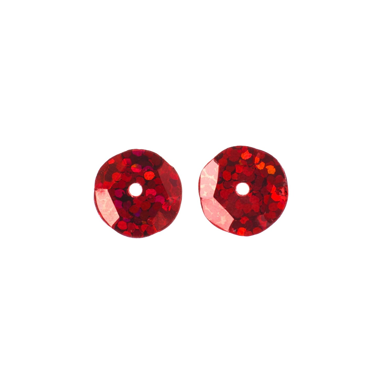 John Bead 8mm Flat Round Sequins Hologram, 850pcs