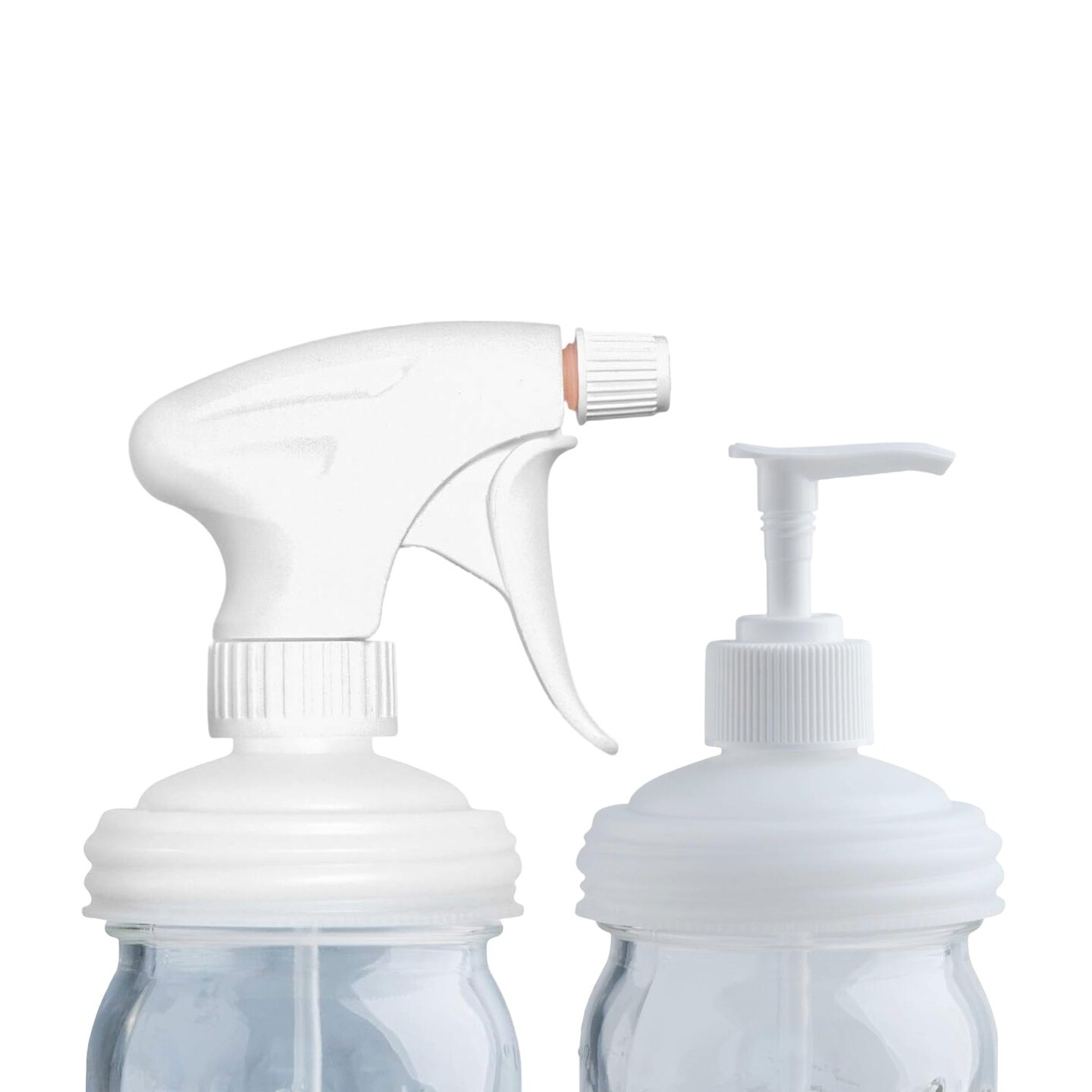 reCAP Mason Jar Sprayer and Pump Cap, Regular Mouth, Made in The USA, Leak-Proof, Freezer-Proof