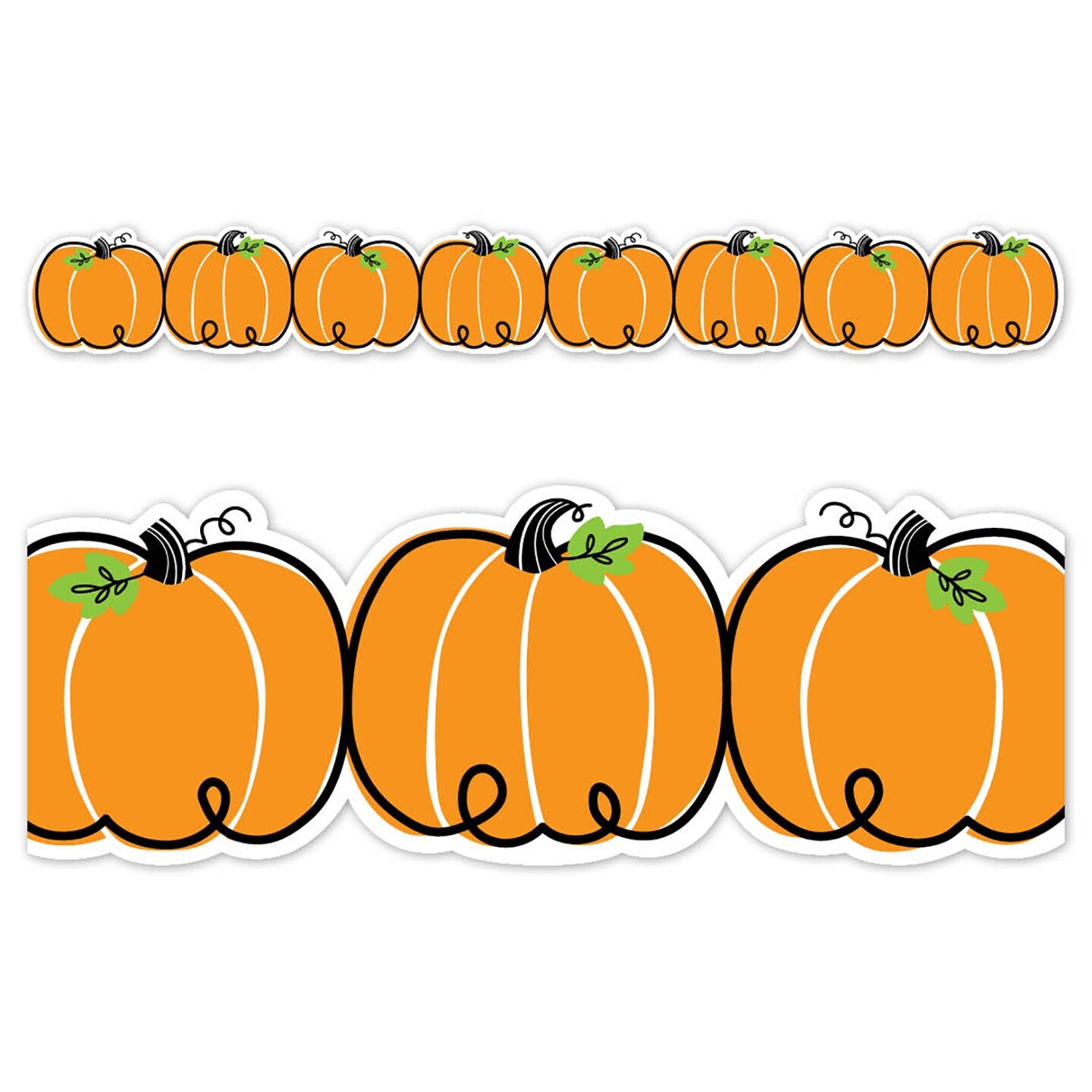 Doodle Pumpkins Ez Border