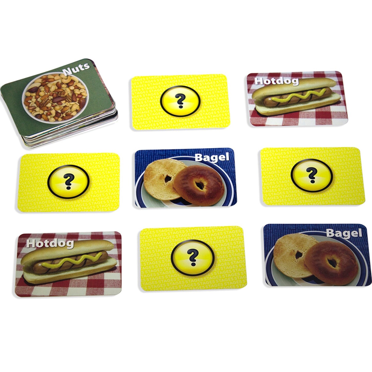 Photographic Memory Matching Game, Food