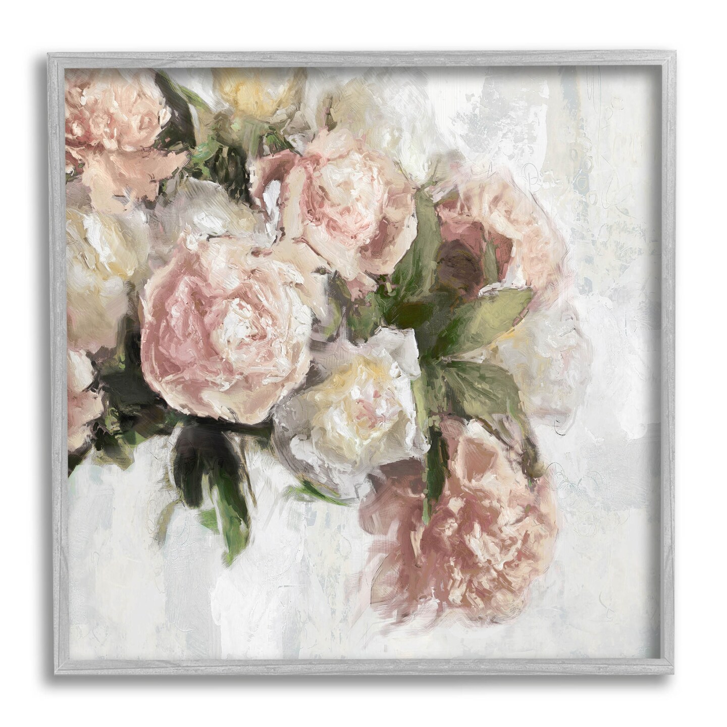 Stupell Industries Elegant Pink Roses Arrangement Framed Giclee Art