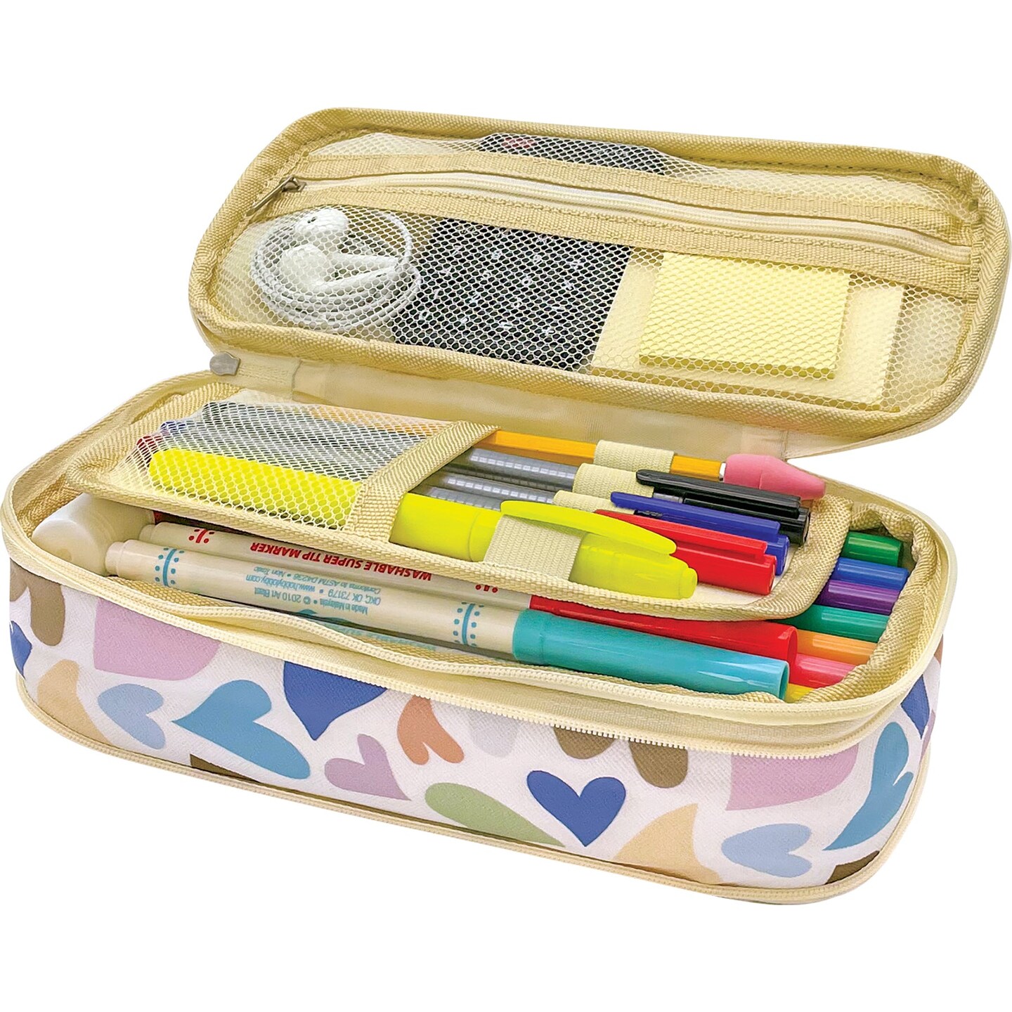 Hearts Pencil Case