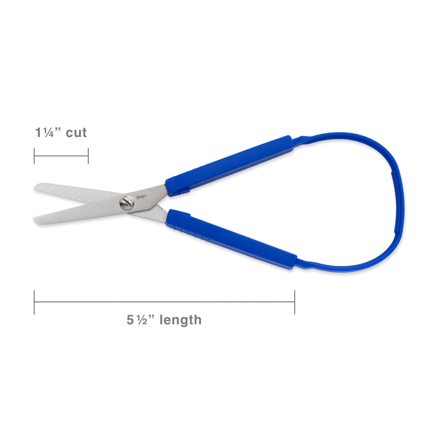 Snippy&#xAE; Easy Spring Loop Scissors, Blunt Tip