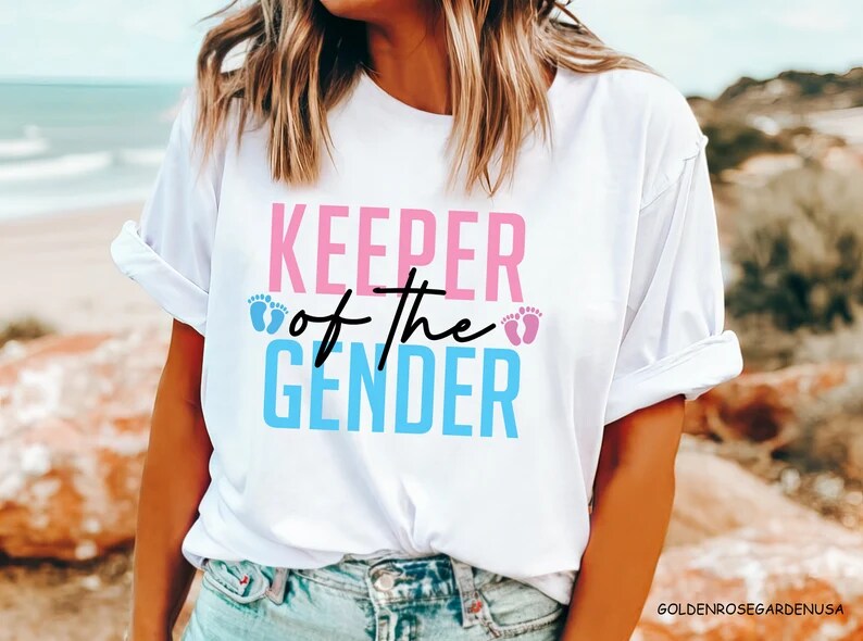 Keeper Of The Gender Shirt - Reveal Party