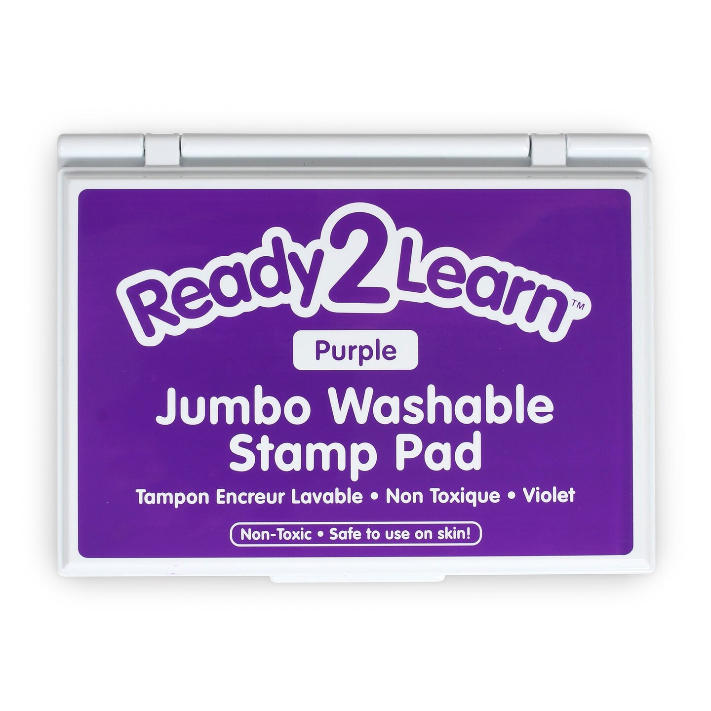 Jumbo Washable Stamp Pad - Purple - 6.2&#x22;L x 4.1&#x22;W