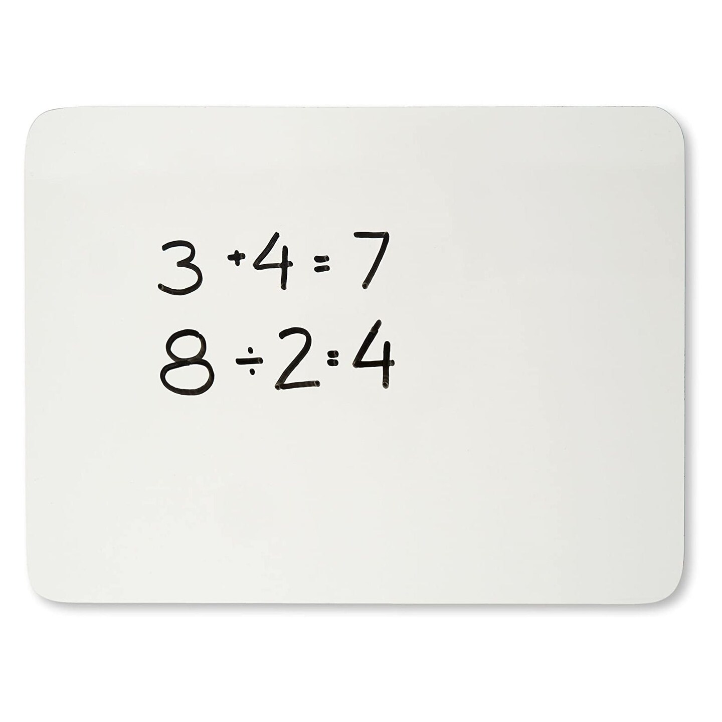 Dry Erase Board, Two Sided, Lined/Plain, 9&#x22; x 12&#x22;
