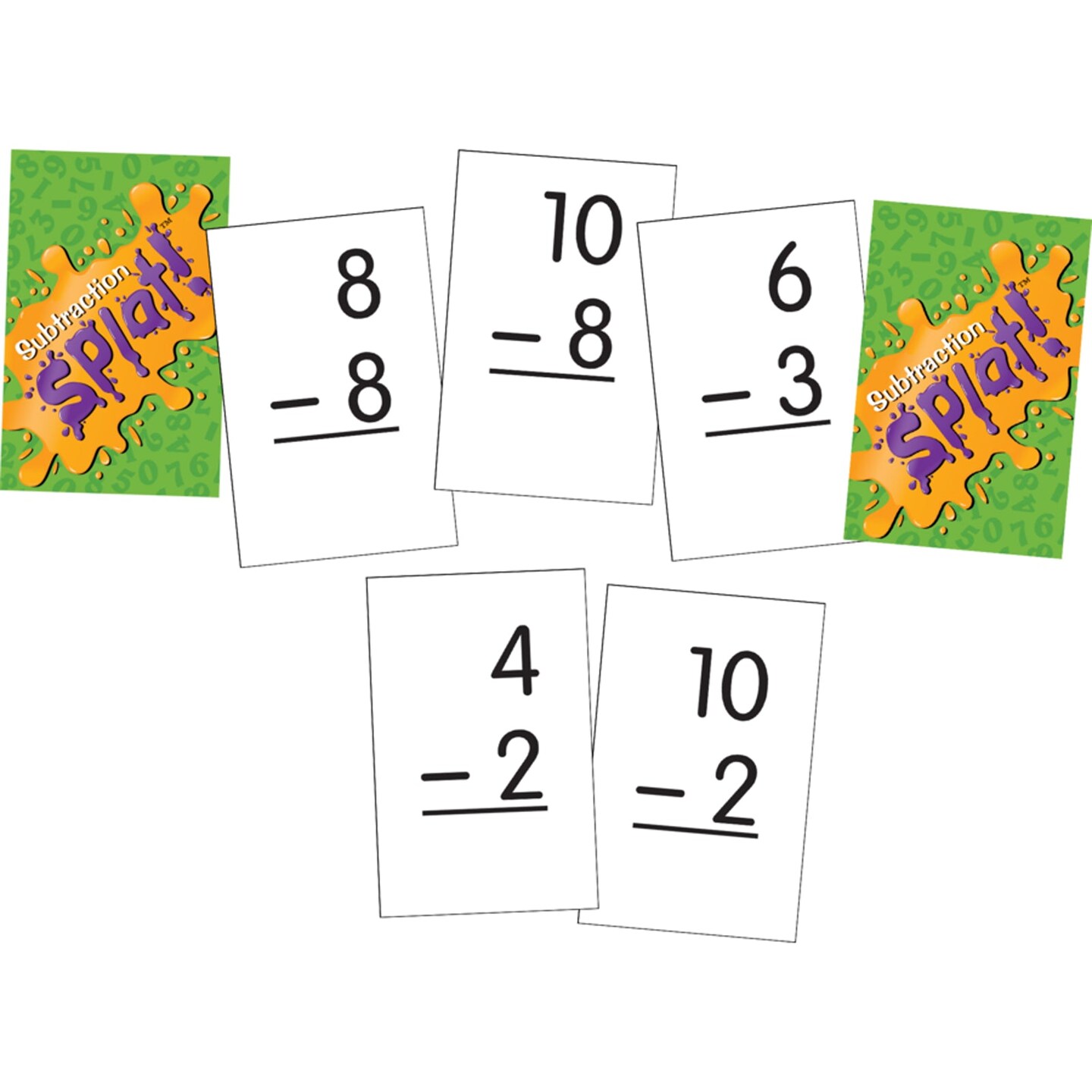 Subtraction Splat!&#x2122; Card Game