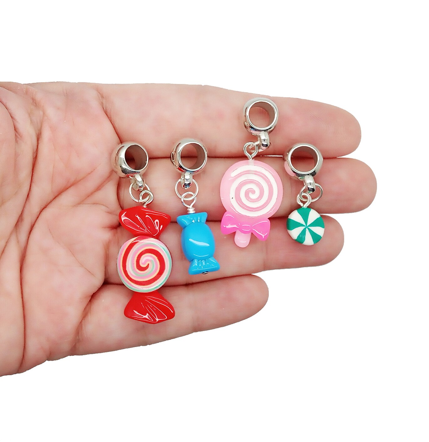 Candy Charms with Bails, Easy to Add Charm Set, 24 pieces, Adorabilities