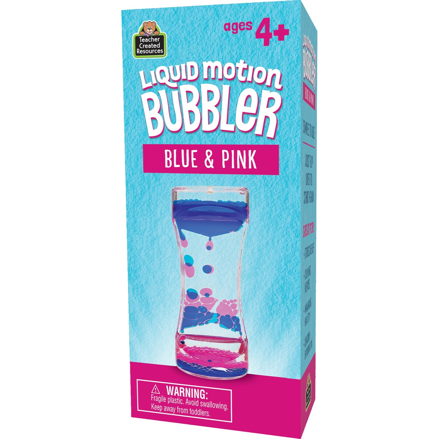Blue &#x26; Pink Liquid Motion Bubbler