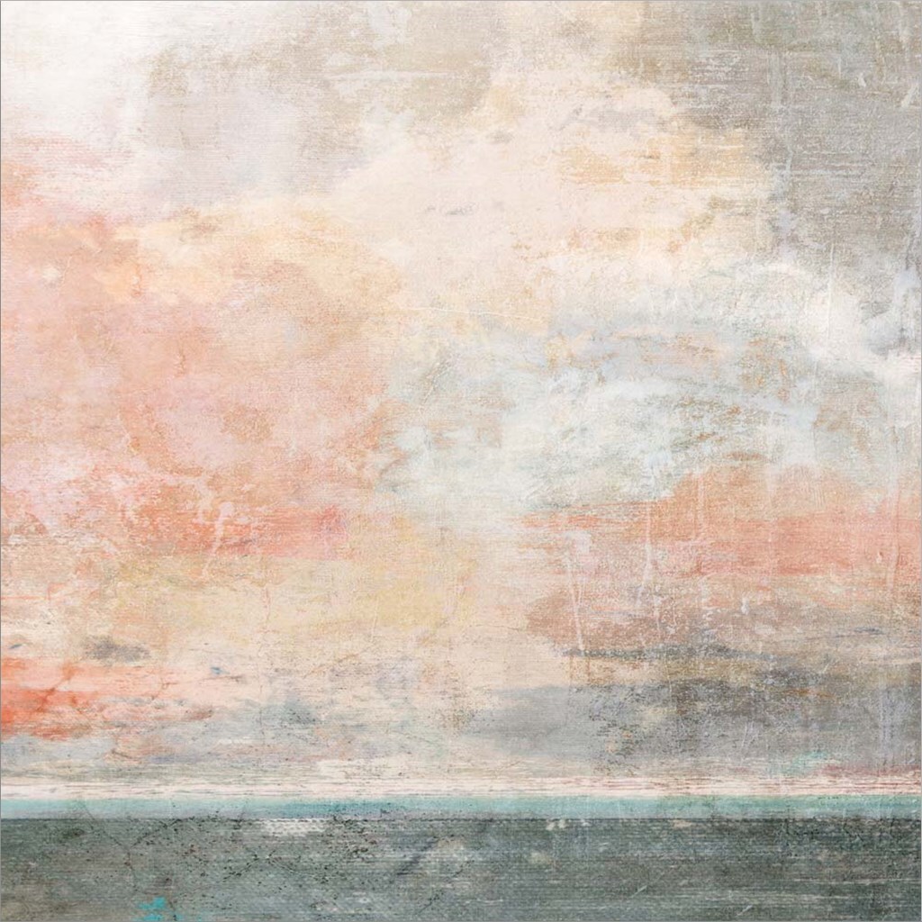 Grey Sea by Suzanne Nicoll 24&#x22; x 24&#x22; Canvas Wall Art