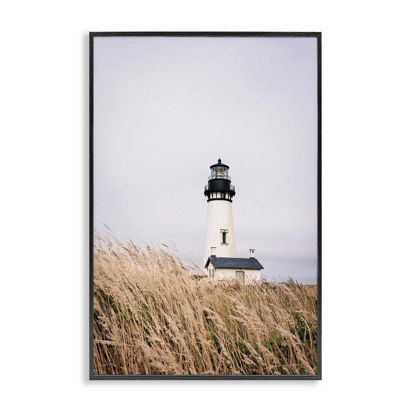 Stupell Industries Peaceful Lighthouse Scenery Framed Giclee Wall Art Design by Sisi and Seb