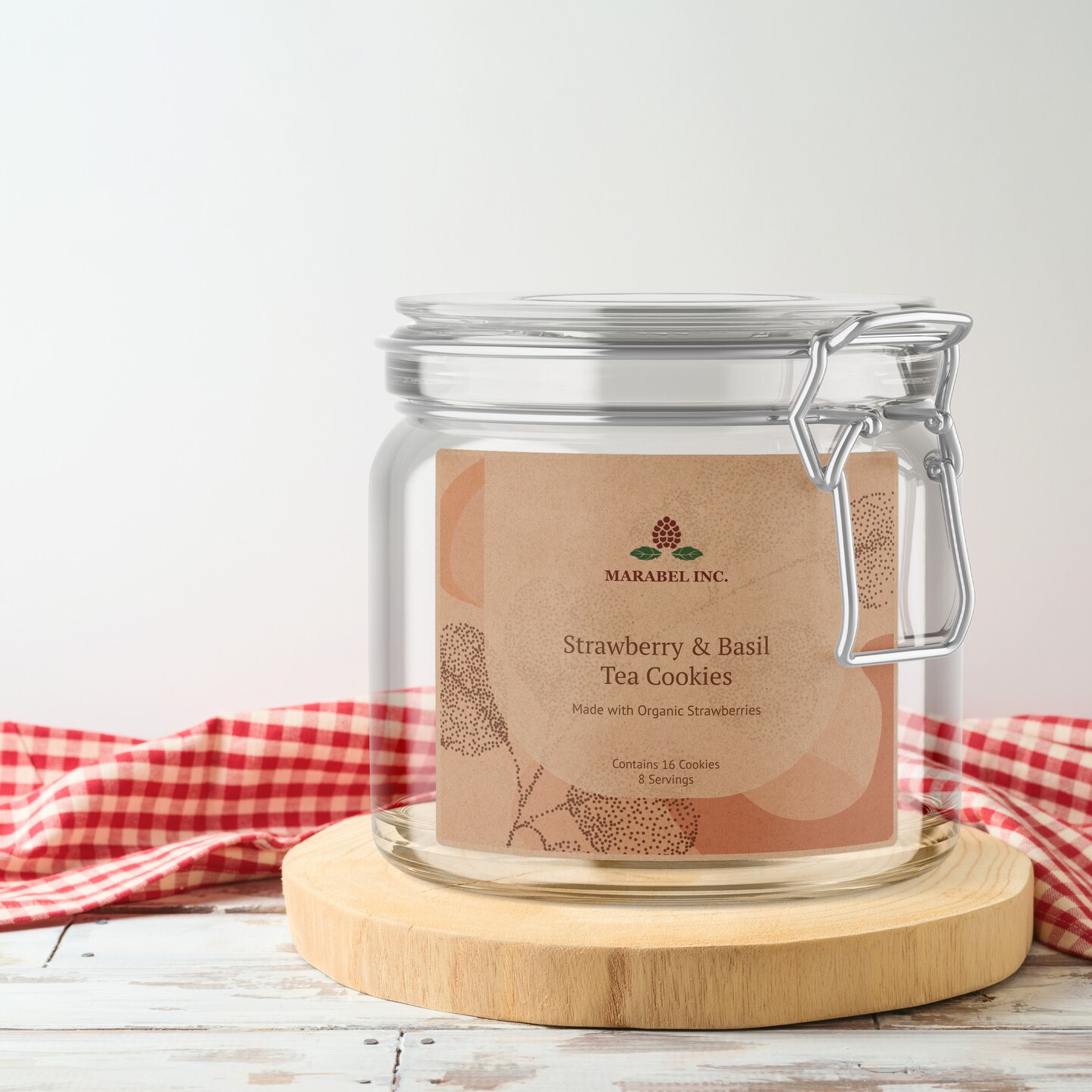 Avery Kraft Brown Rectangle Labels with Sure Feed, 2.5&#x22; x 4&#x22;
