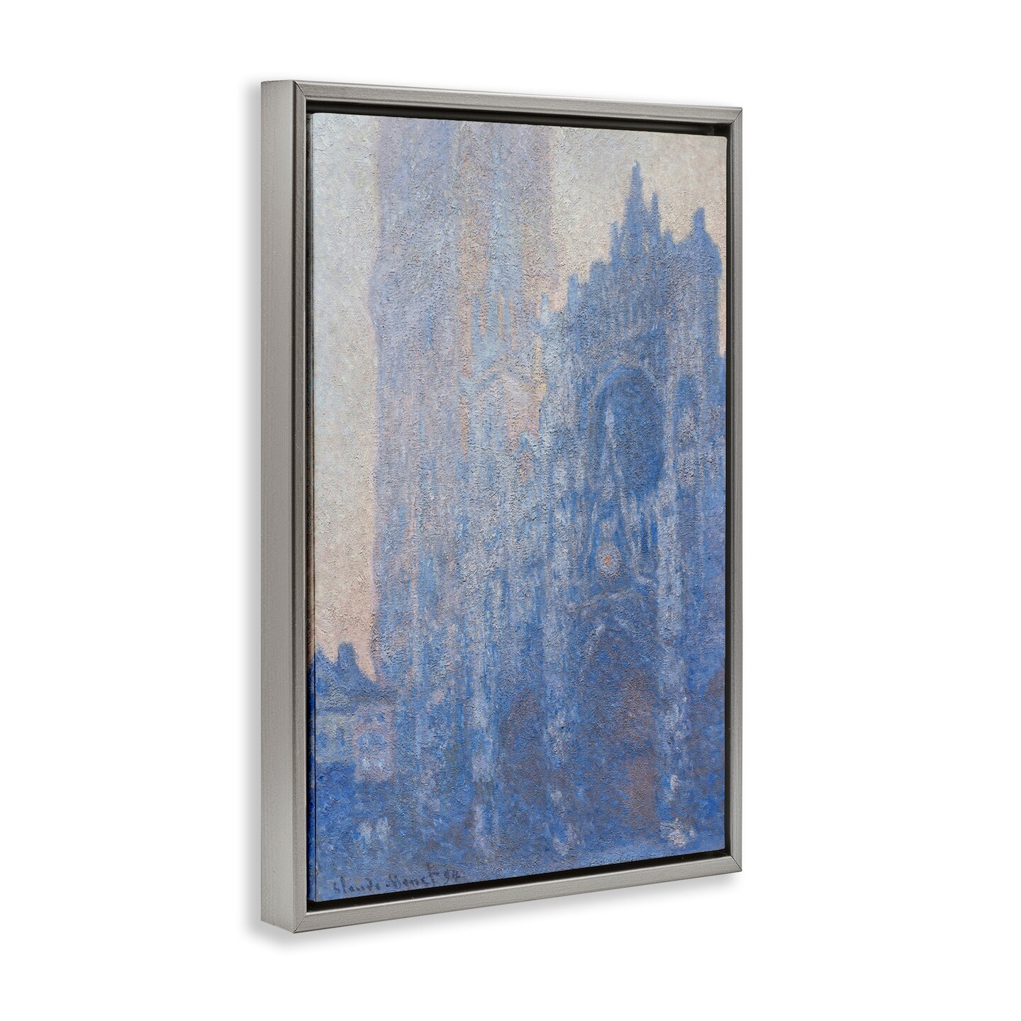 Stupell Industries Classic Cathedral Façade Framed Floater Canvas Wall Art Design by one1000paintings