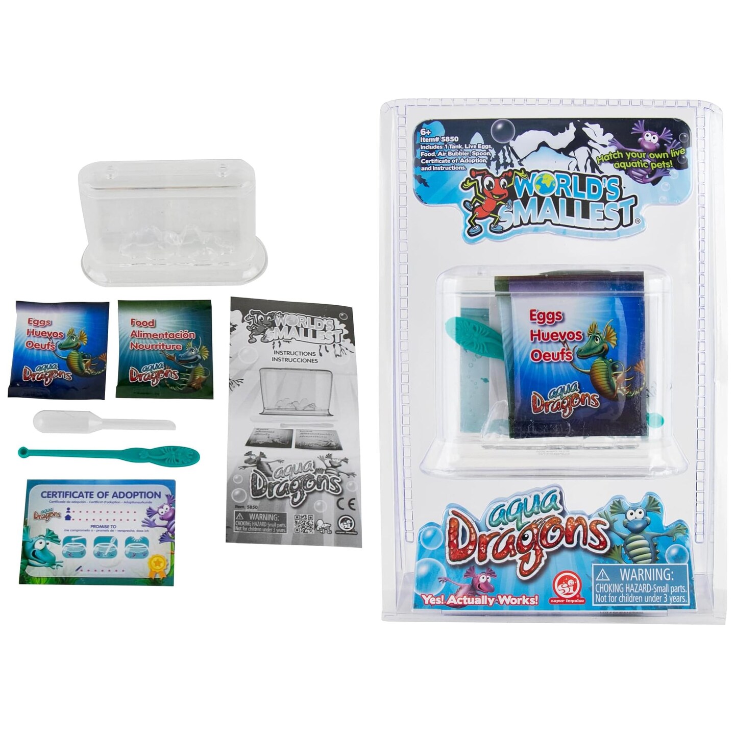 Aqua Dragons Underwater World Eggspress, Jouet éducatif STEM,Aquarium Aqua Dragons Underwater World Eggspress, Jouet éducatif STEM,Aquarium