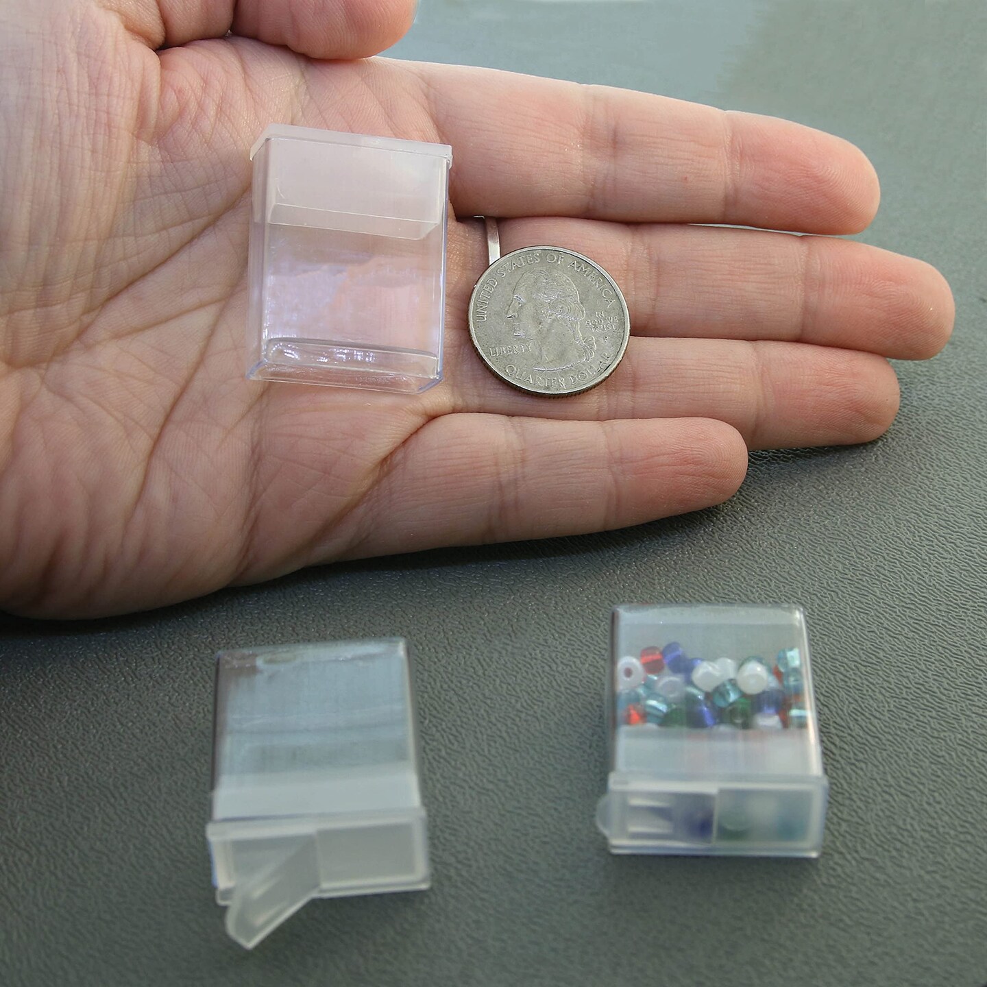 The Beadsmith Flip Top Box 20 Bags