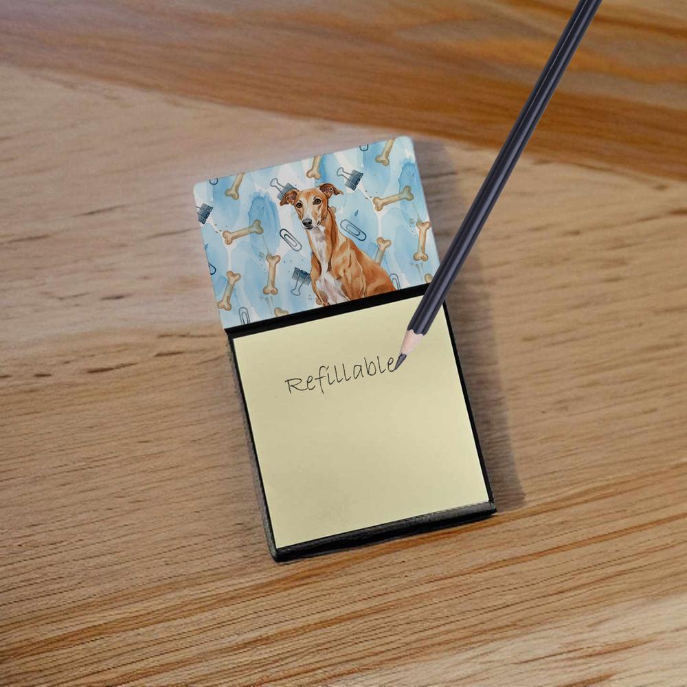 Edge Collections-3" x 3"-Multicolor-Artistic Watercolor Office Sticky Note Holder Refillable-1 Pieces