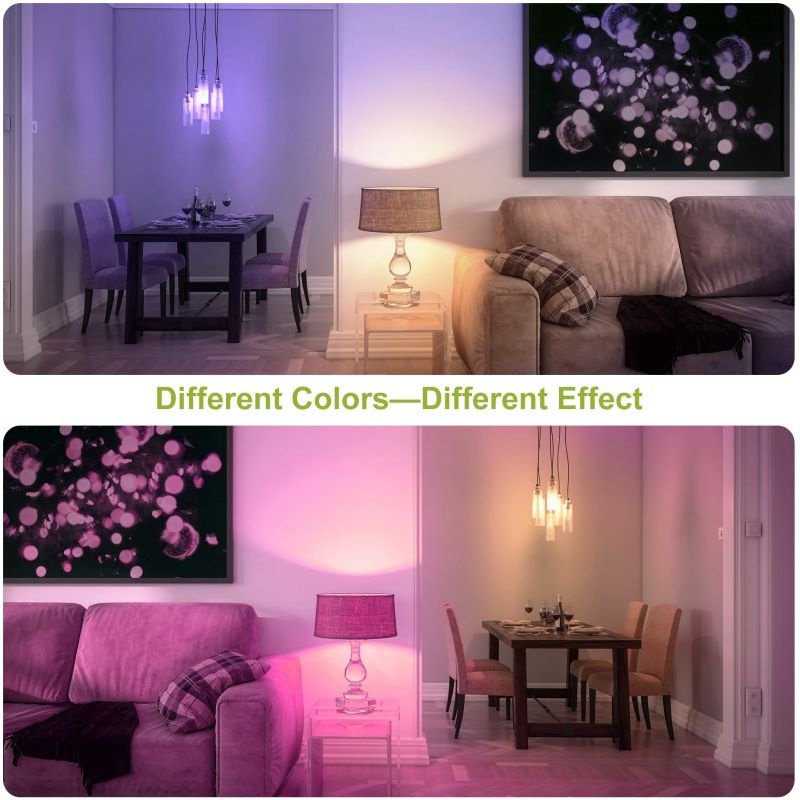 Edge Collections – LED Light with 16 Color Changing Modes and Remote Control – 1 Piece