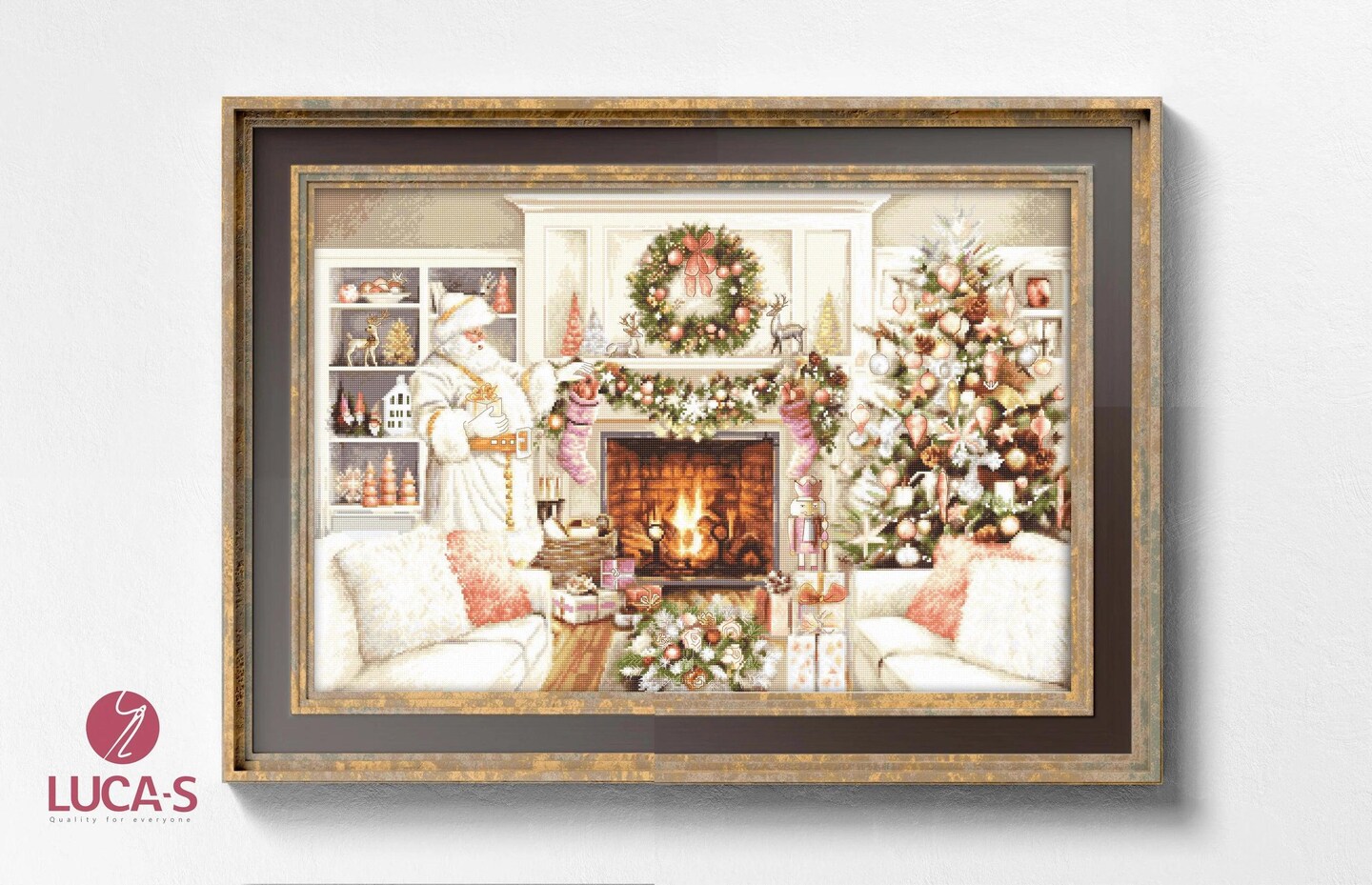 New Year B2416L Counted Cross-Stitch Kit