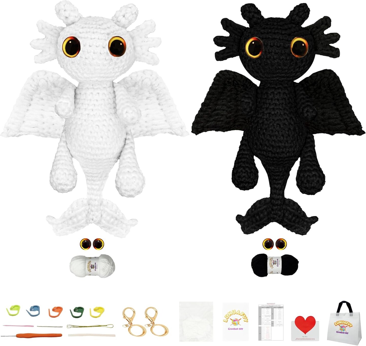 Crochet Animal Kit (2 Dragon)