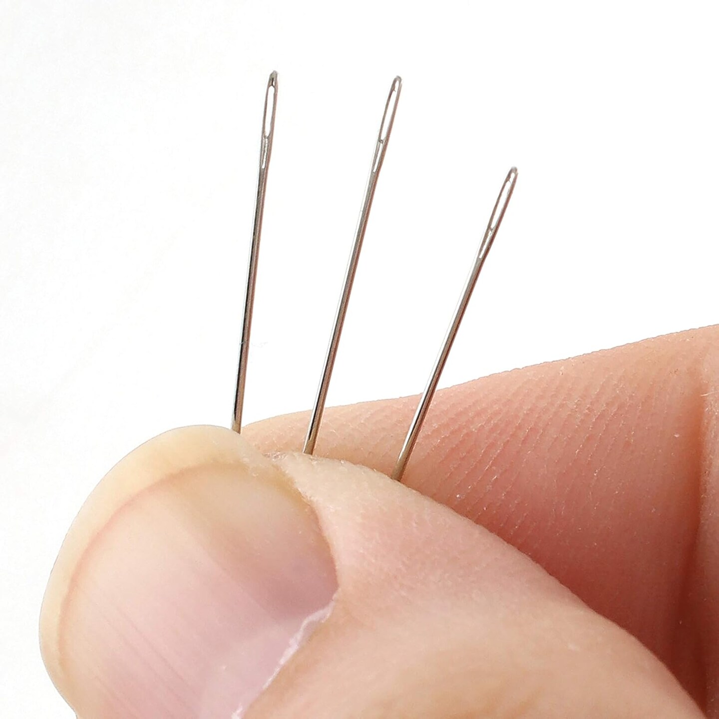 John James Short Beading Needles, Size 10, Pack of 25, Made in England, Use for Loom Weaving Beadwork, Off-Loom Stitching and Jewelry Making with Seed Beads