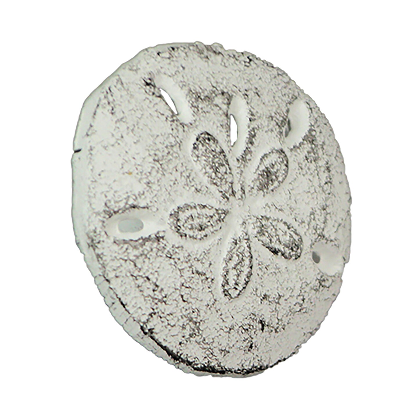 Antique Finish Sand Dollar Drawer Pulls - 6-Piece Set
