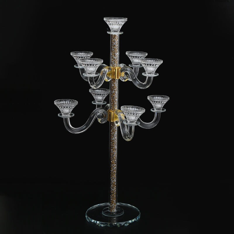 Crystal Candelabra 9 Arms