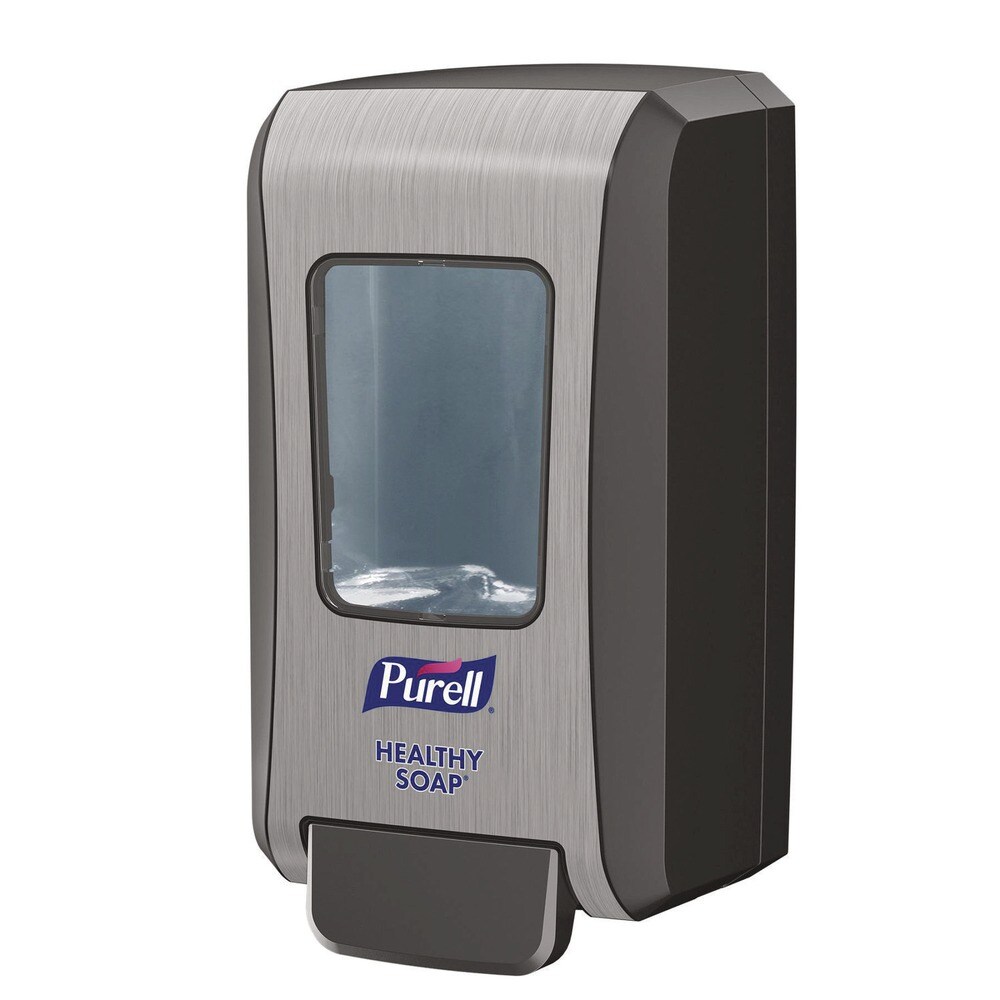PURELL 2000 ml 6.5 in. x 4.65 in. x 11.86 in. Fmx-20 Soap Push-Style Dispenser - Graphite/Chrome (6/carton)