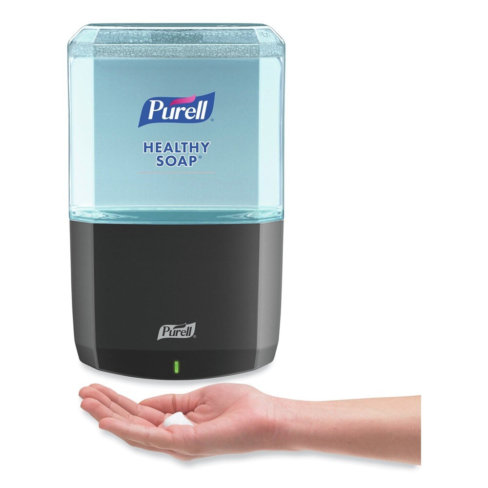 PURELL ES6 5.25 in. x 8.8 in. x 12.13 in. 1,200 mL Soap Touch-Free Dispenser - Graphite (1/Carton)