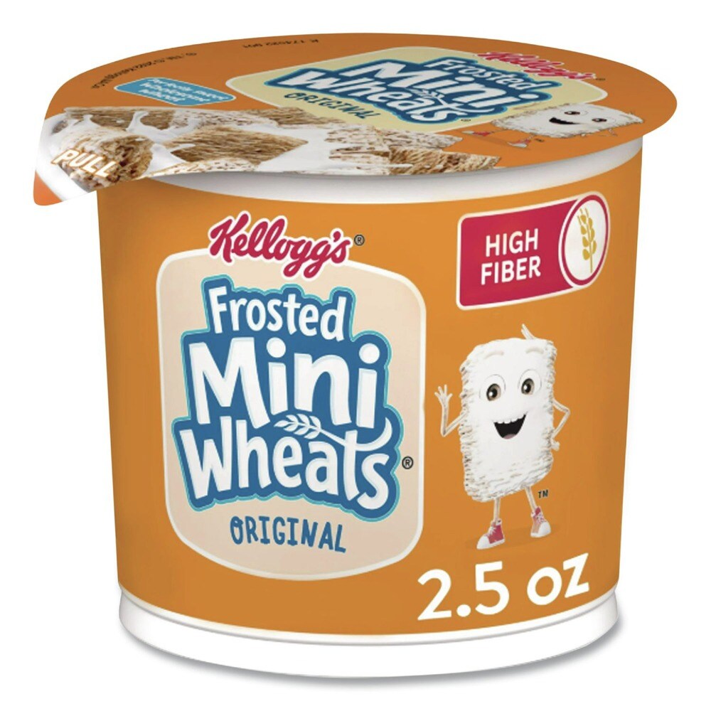 Kellogg's Single-Serve Frosted Mini Wheats Breakfast Cereal (6/Box)