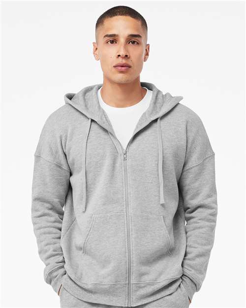 BELLA + CANVAS&#xAE; Sponge Fleece DTM Full Zip Hoodie