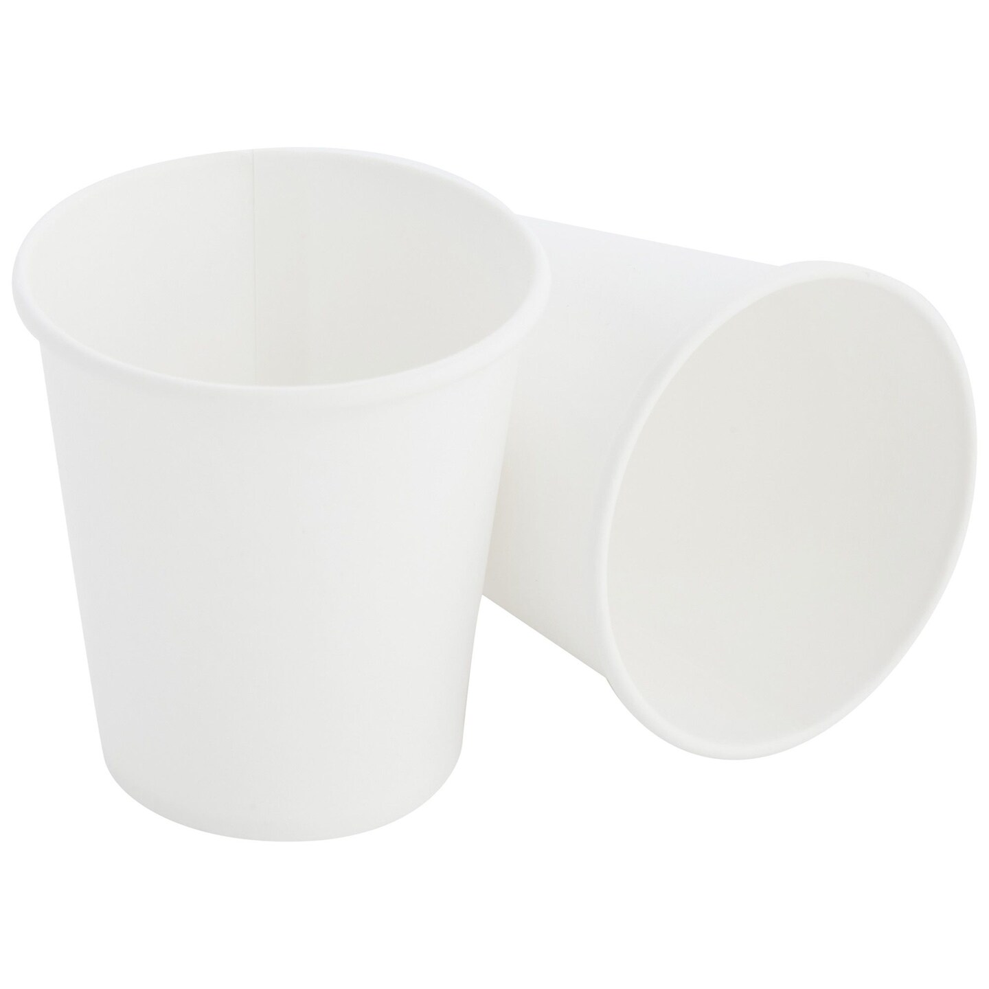 600 Pack 3 oz Paper Cups for Bathroom, Mouthwash, Disposable (White)