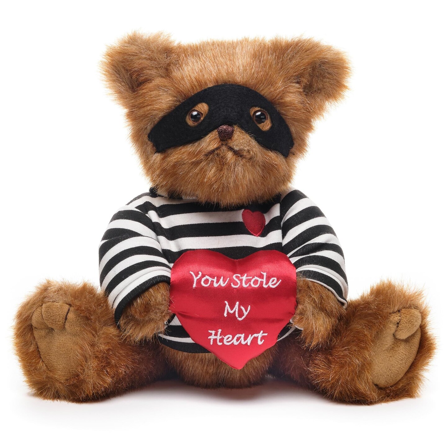 Bearington Lawless Lover Valentine&#x27;s Day Teddy Bear, 10 In Valentine&#x27;s Day Stuffed Animals Ideal Gift for Kids &#x26; Girlfriends