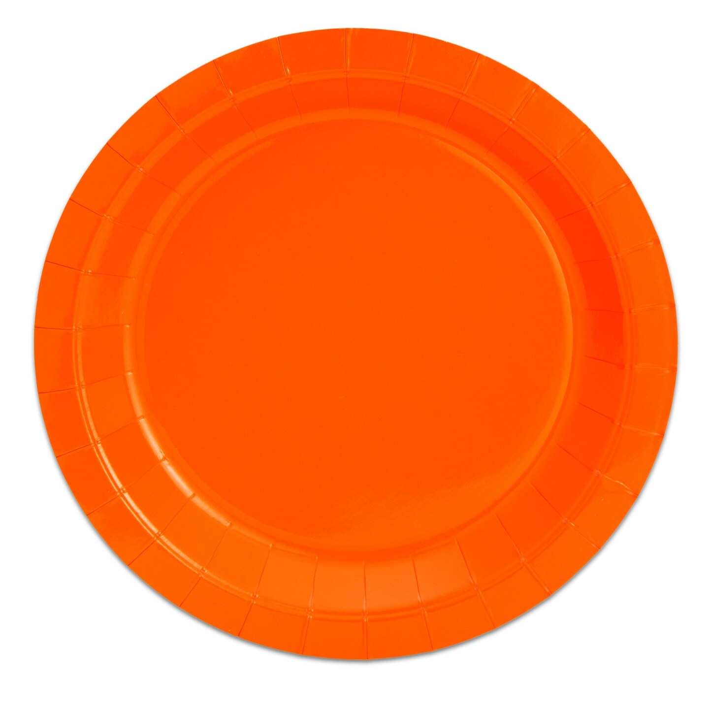 Serves 24 Orange Party Supplies with Paper Plates, Cups, and Napkins for Birthday, Picnic, Summer Events (72 Pieces)